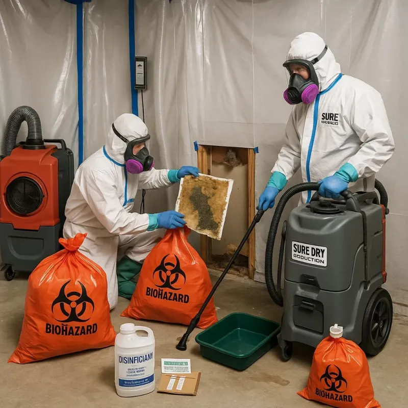 Contaminated Water Handling Protocols process in Mount Healthy, OH