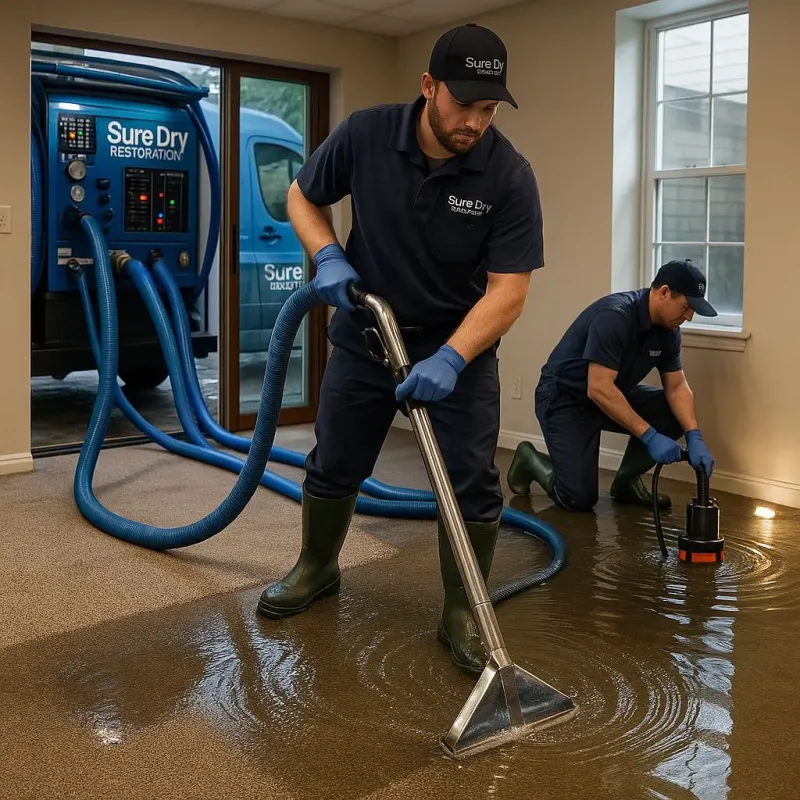Water Extraction and Removal process in Mount Healthy, OH